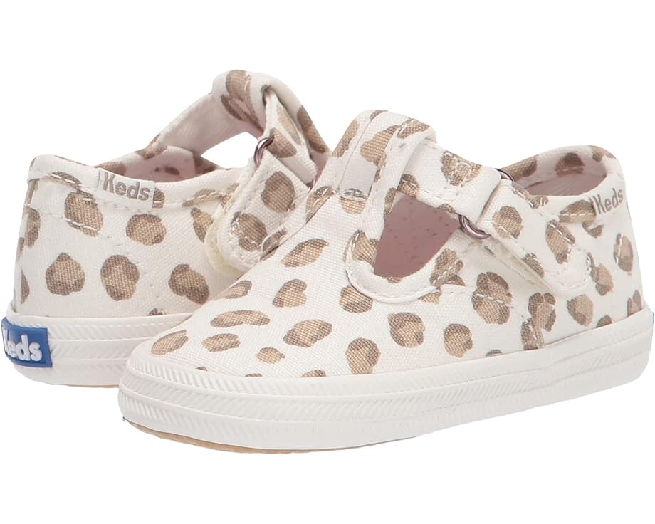 

Кроссовки Keds Champion Lace Toe Cap T-Strap, цвет Leopard 1