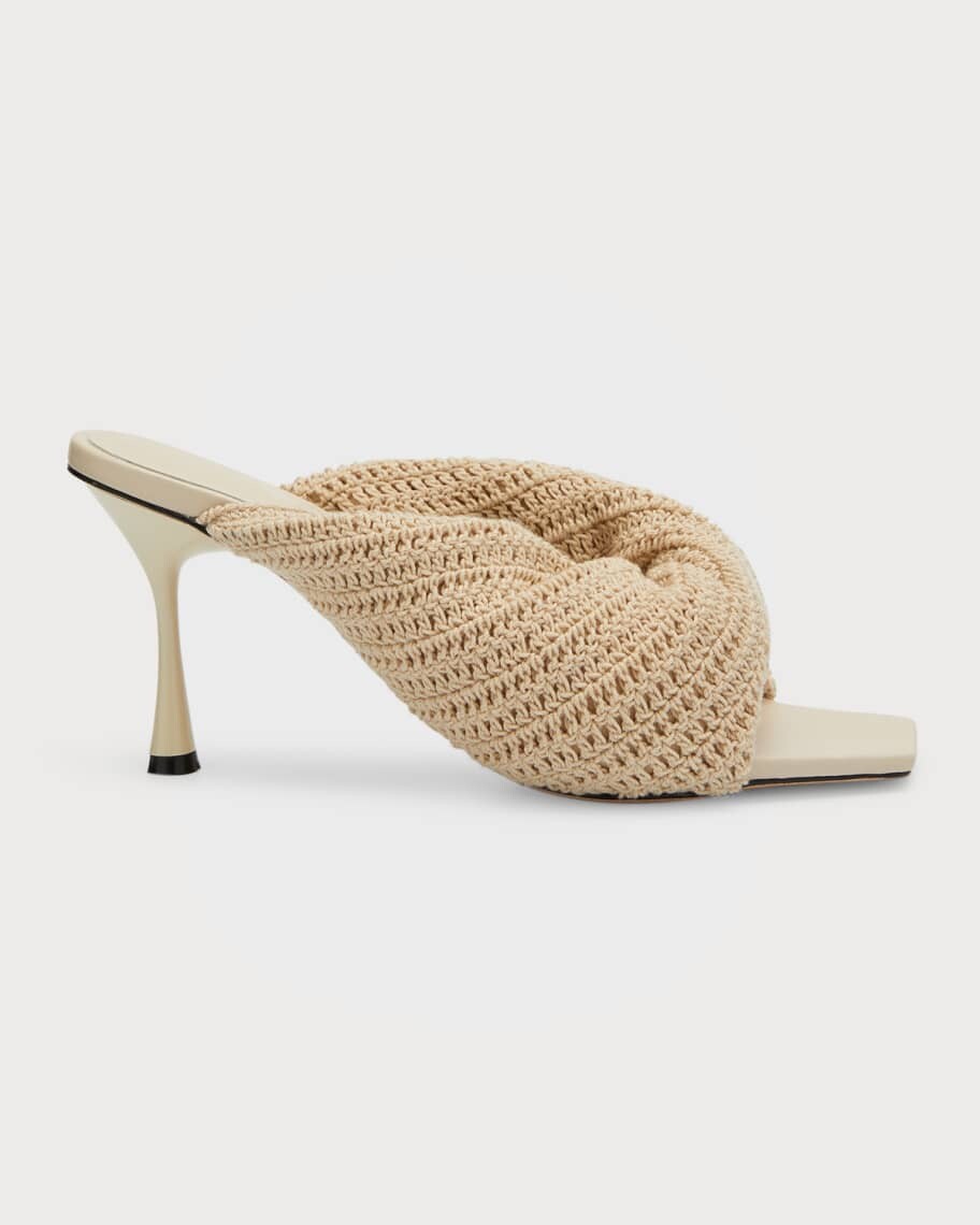 

Сандалии без задника крючком Crochet STUDIO AMELIA