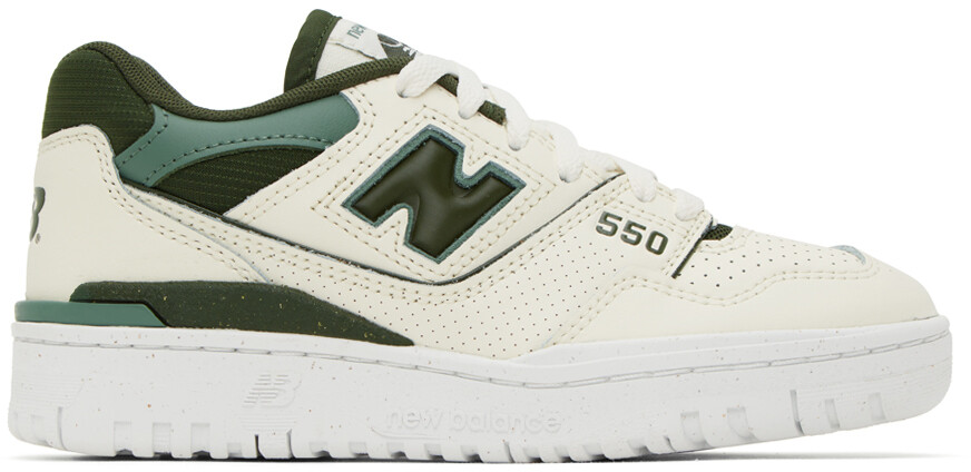 

Бело-зеленые кроссовки New Balance 550, Зеленый, Бело-зеленые кроссовки New Balance 550