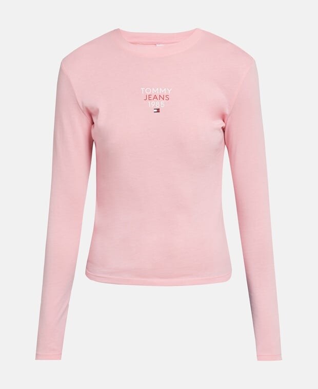 

Топ с длинными рукавами Tommy Hilfiger, розовый