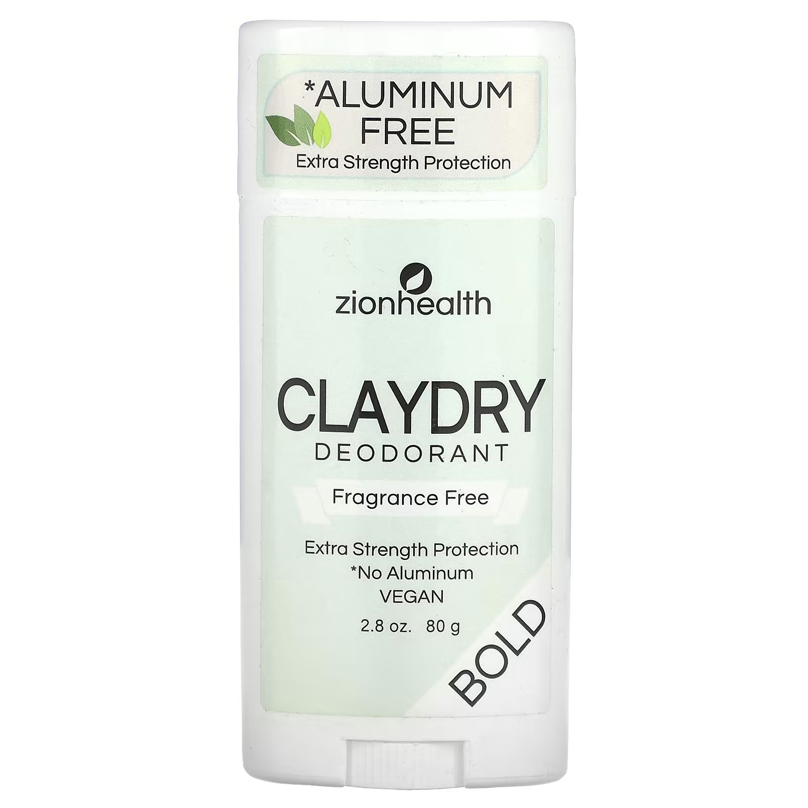 Дезодорант Zion Health Claydry с ярким ароматом zion health claydry deodorant bold bergamot rose 2 8 oz 80 g