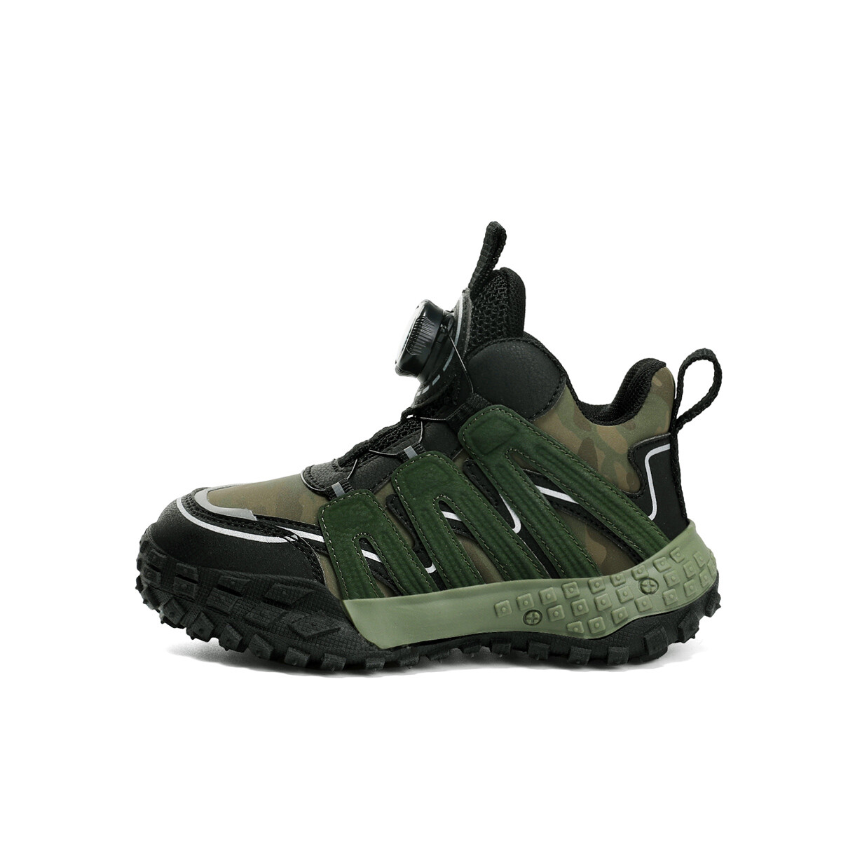 

Кроссовки Jeep Kids Lifestyle Shoes Kids Mid-top Black, темно-зеленый