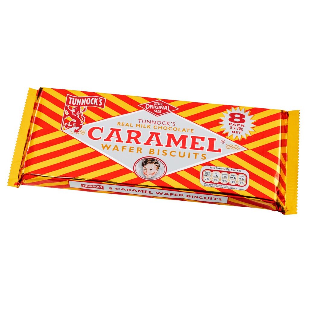 

Печенье Tunnocks Caramel с молочным шоколадом и вафлями с карамелью 8х30г Top Food