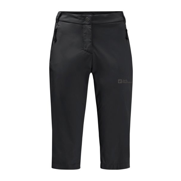 

Шорты Jack Wolfskin Women's Activate Light 3/4, черный, Серый