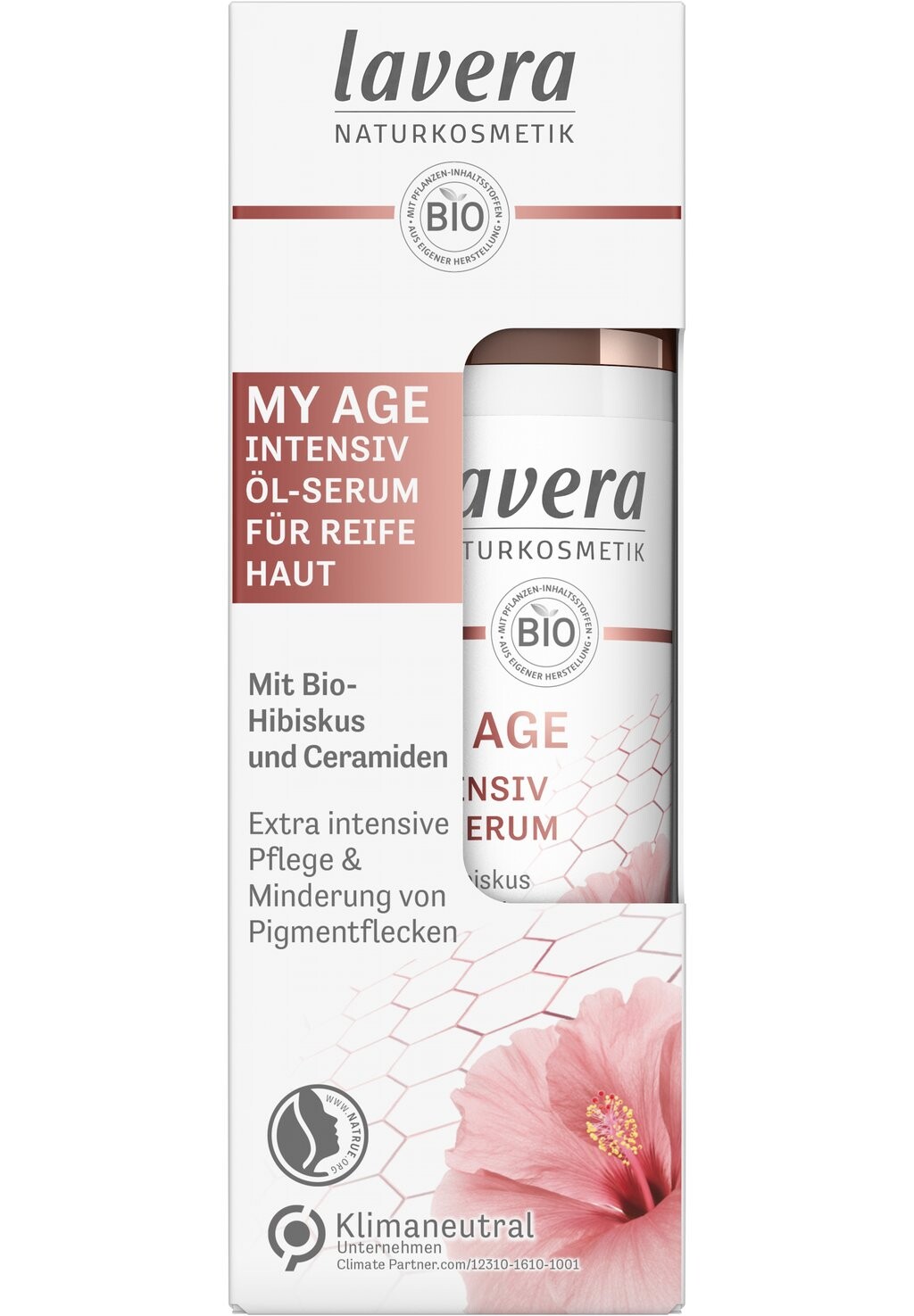 

Сыворотка LAVERA SERUM MY AGE INTENSIV ÖL-SERUM, цвет white