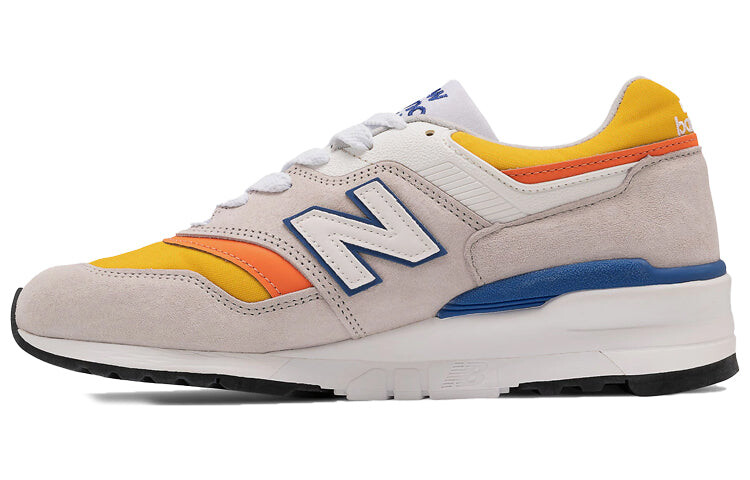 

Кроссовки New Balance 997, серый / желтый
