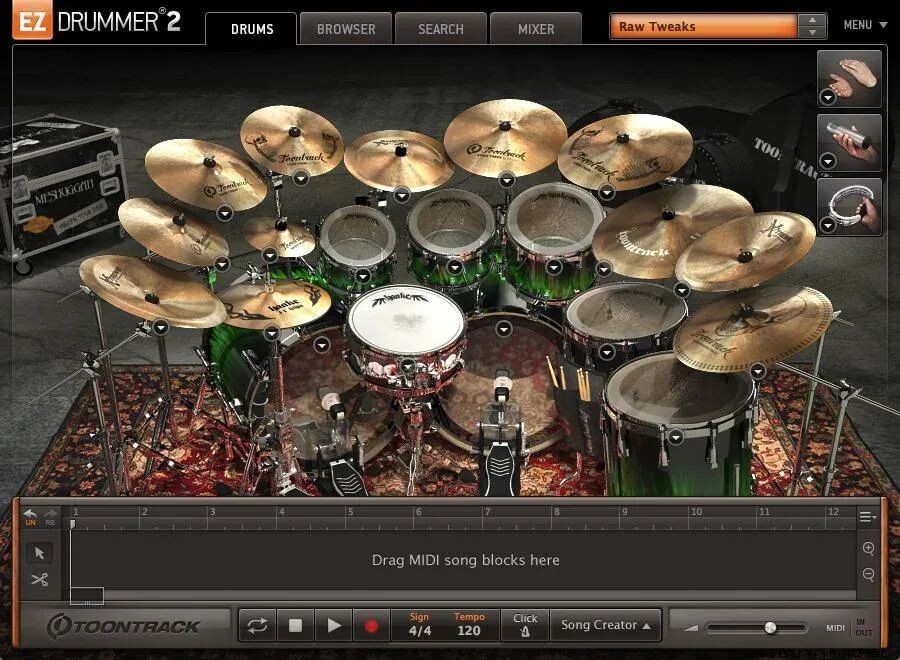 

Расширение Toontrack Metalheads EZX