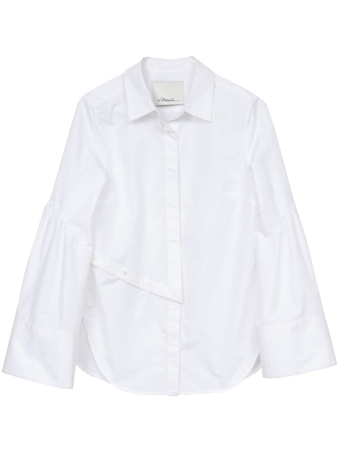 

3.1 Phillip Lim многослойная рубашка асимметричного кроя, белый