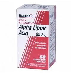 

HealthAid Альфа-липоевая кислота 60 капсул Health Aid