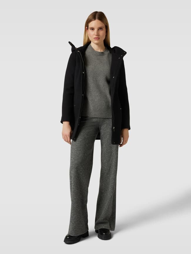 

Пальто с капюшоном модель "CLASSLIVA" Vero Moda, черный