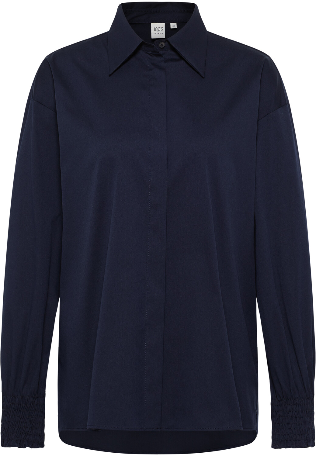 

Блуза Eterna OVERSIZE FIT, темно-синий