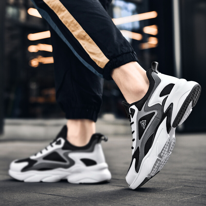 

Кроссовки мужские Lifestyle Shoes Men Low-Top Palatial, цвет Black and white cotton shoes