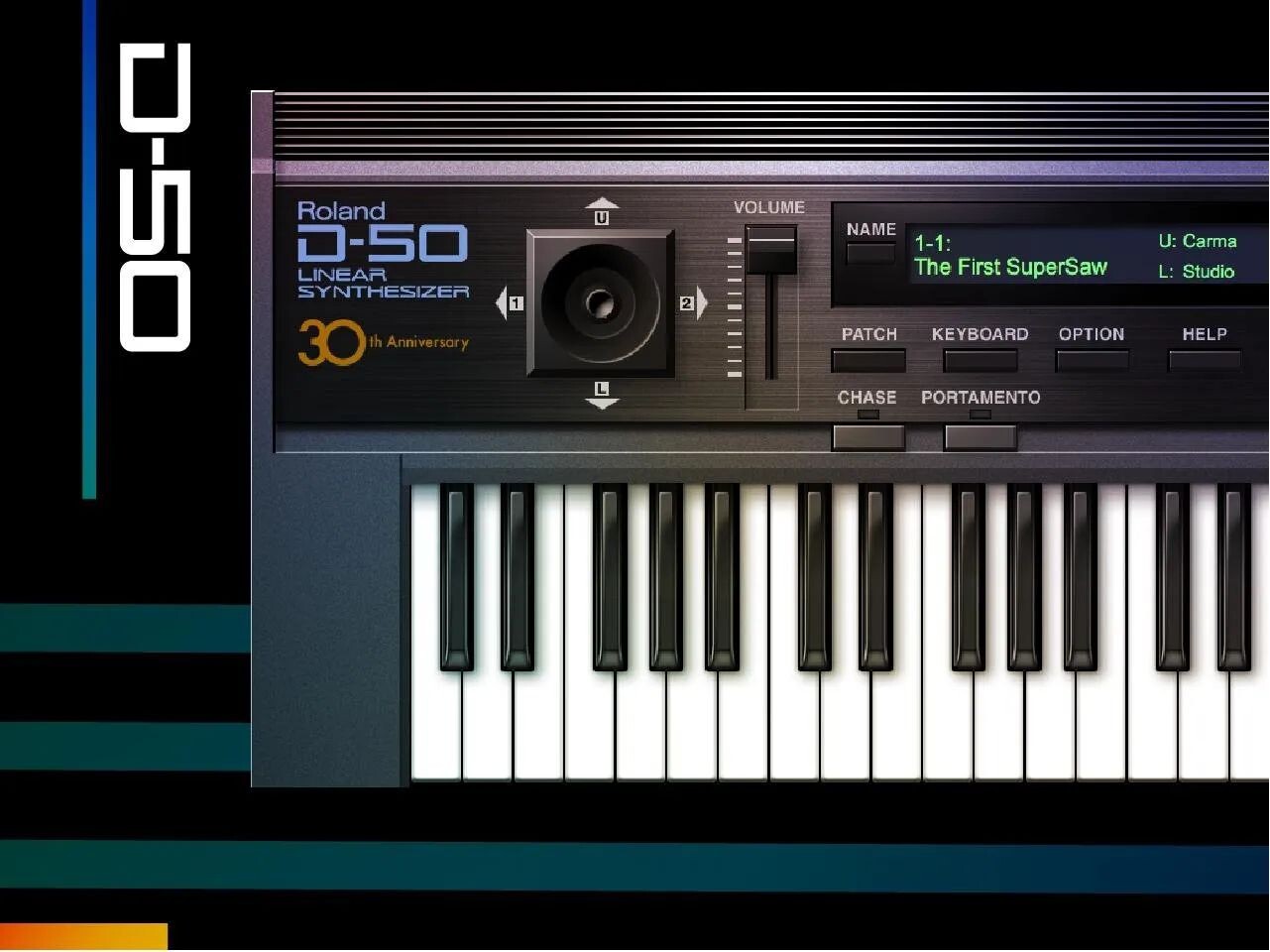 

Программное обеспечение синтезатора Roland D-50