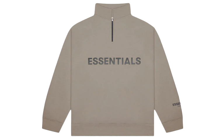 

Худи и свитшоты унисекс Fear of God Essentials, серо-коричневый