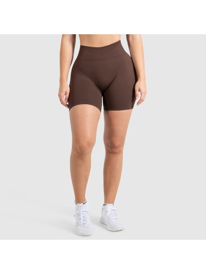 

Спортивные шорты SMILODOX Cetrina Scrunch, коричневый