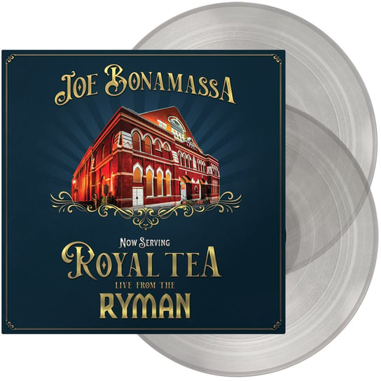 компакт диски provogue joe bonamassa now serving royal tea live from the ryman cd Виниловая пластинка Bonamassa Joe - Now Serving: Royal Tea Live From The Ryman (прозрачный винил)