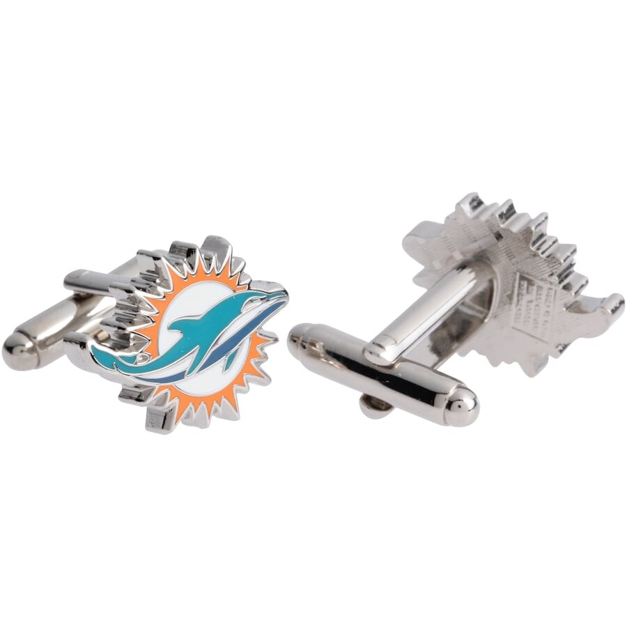 

Галстук Cufflinks Miami Dolphins