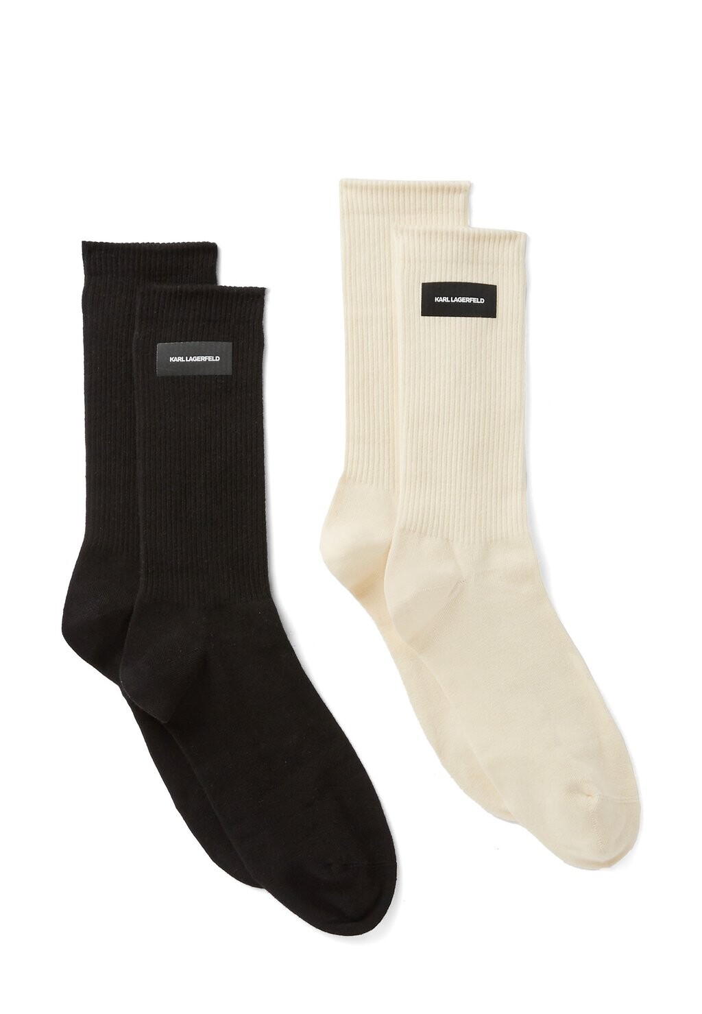 

Носки ESSENTIAL LOGO PACK OF 2 KARL LAGERFELD, черный