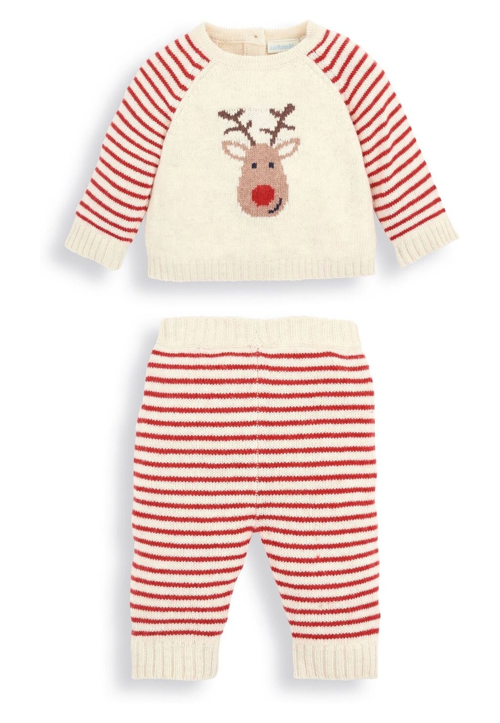 

Вязаный джемпер REINDEER SET JoJo Maman Bébé, цвет cream