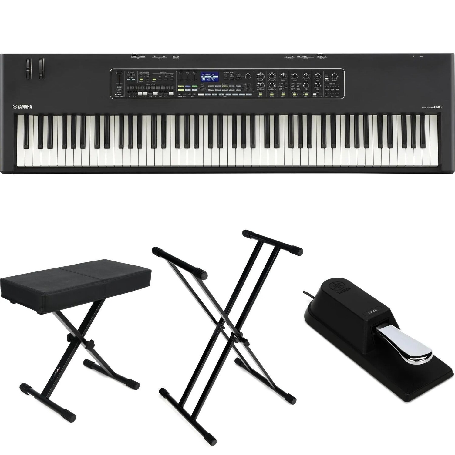 

Комплект инструментов для сценического фортепиано Yamaha CK88 с 88 клавишами