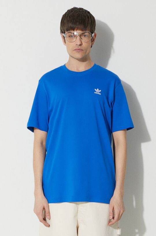 

Хлопковая футболка Essential Tee adidas Originals, синий