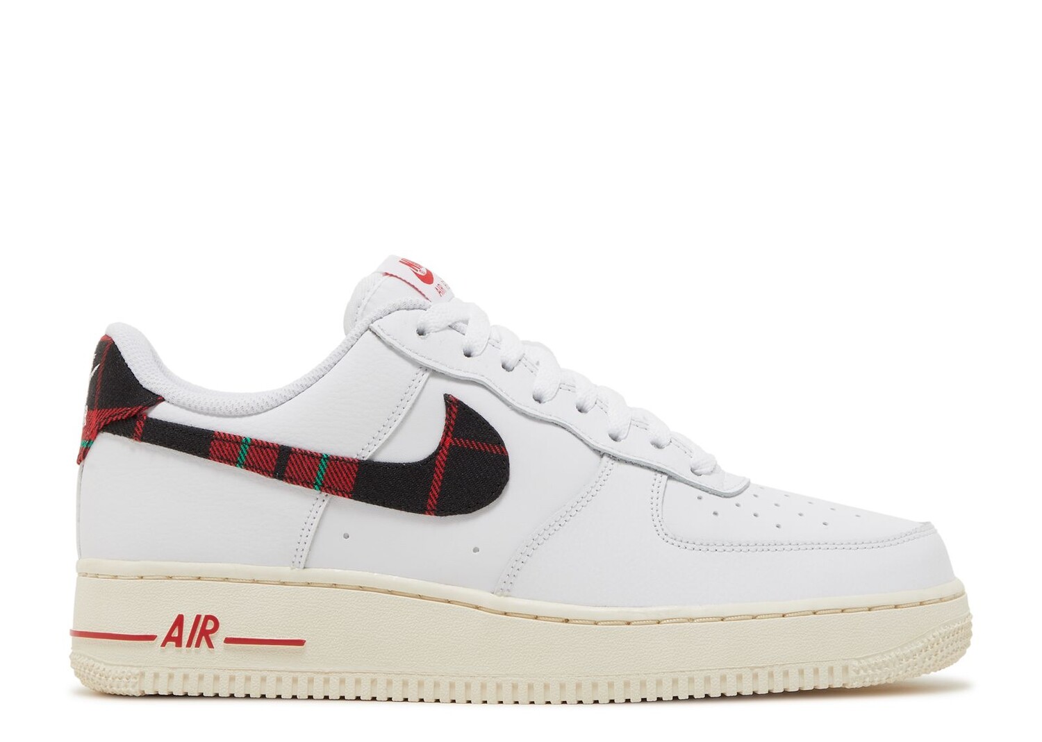 

Кроссовки Nike Air Force 1 '07 Lv8 'Tartan Plaid', белый, Белый;серый