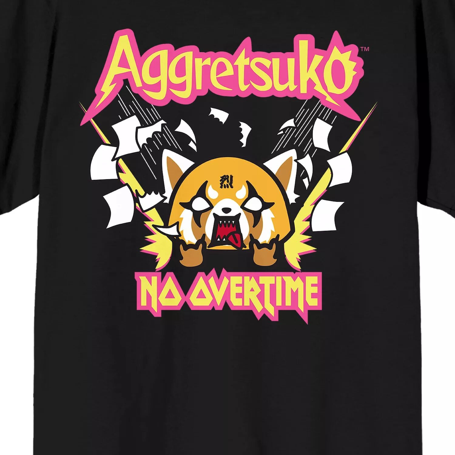 

Мужская футболка Aggretsuko No Overtime Licensed Character