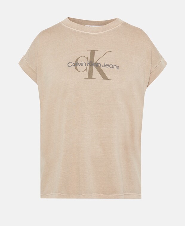 

Футболка Calvin Klein, бежевый