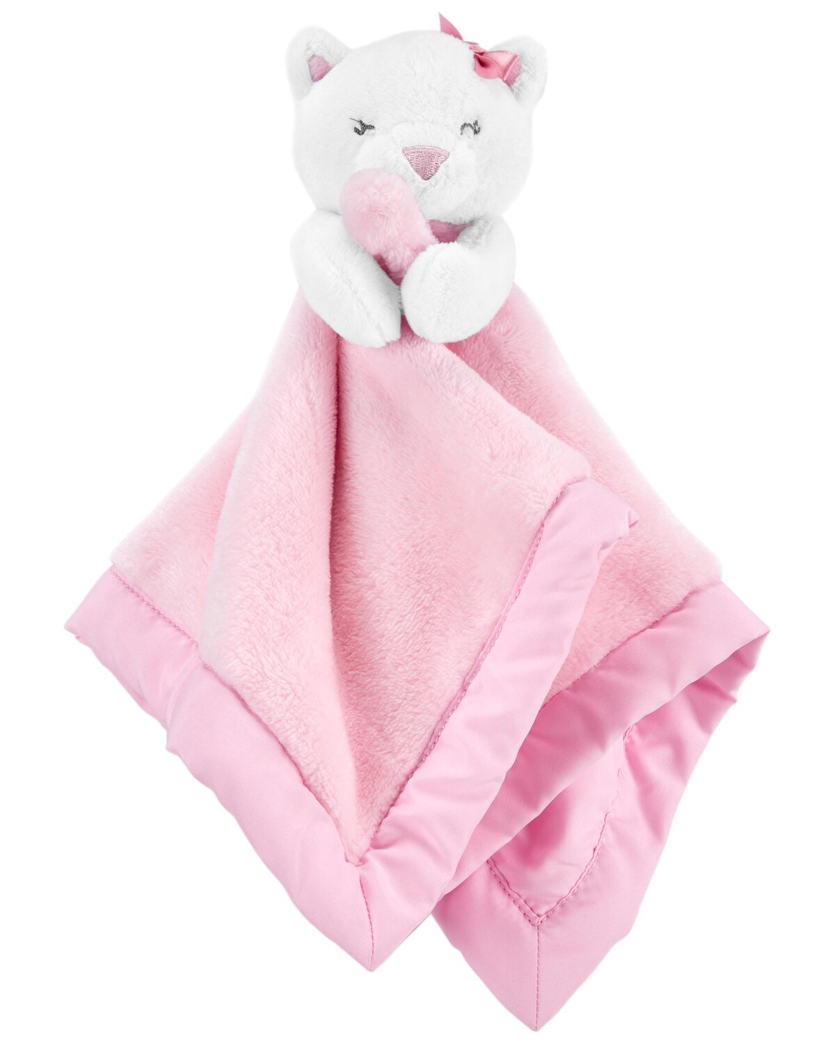 

Детское одеяло для безопасности котенка Carter's, розовый/белый