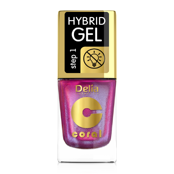Гибридный лак для ногтей 107 Delia Coral Hybrid Gel, 11 мл