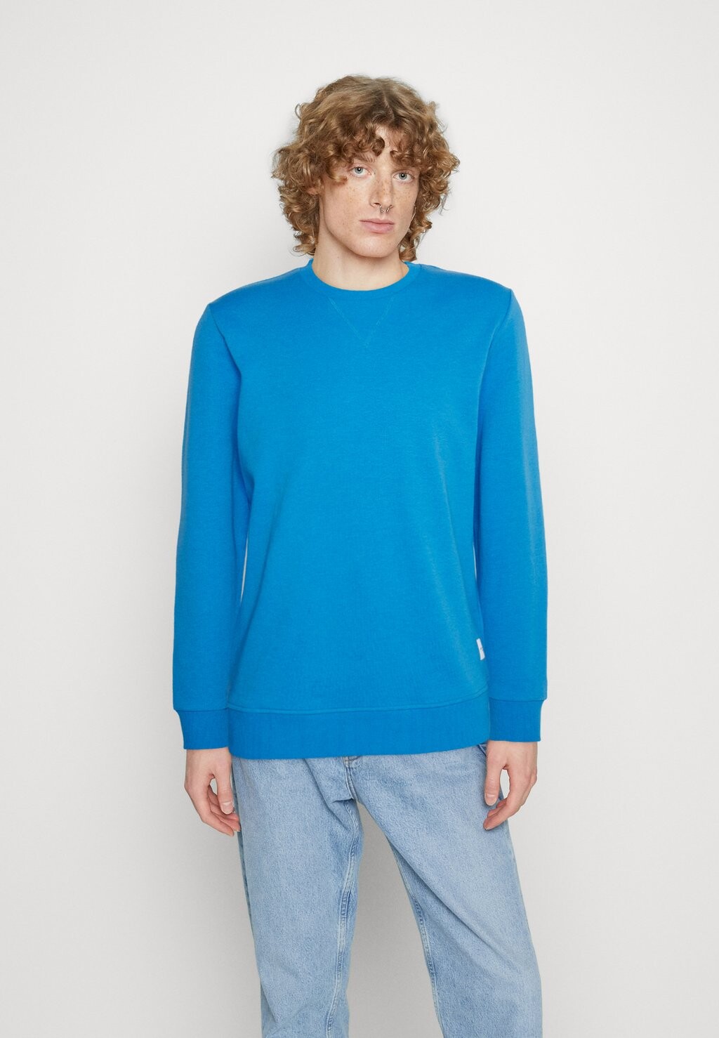 

Толстовка Jack & Jones Jjebasic Crew Neck, французский синий