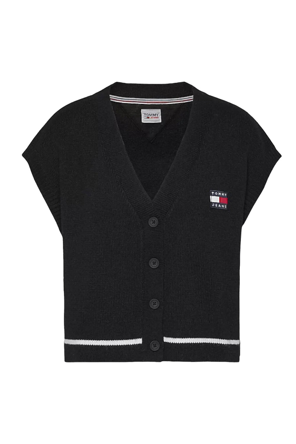 

Кардиган - Черный - Классический крой Tommy Jeans
