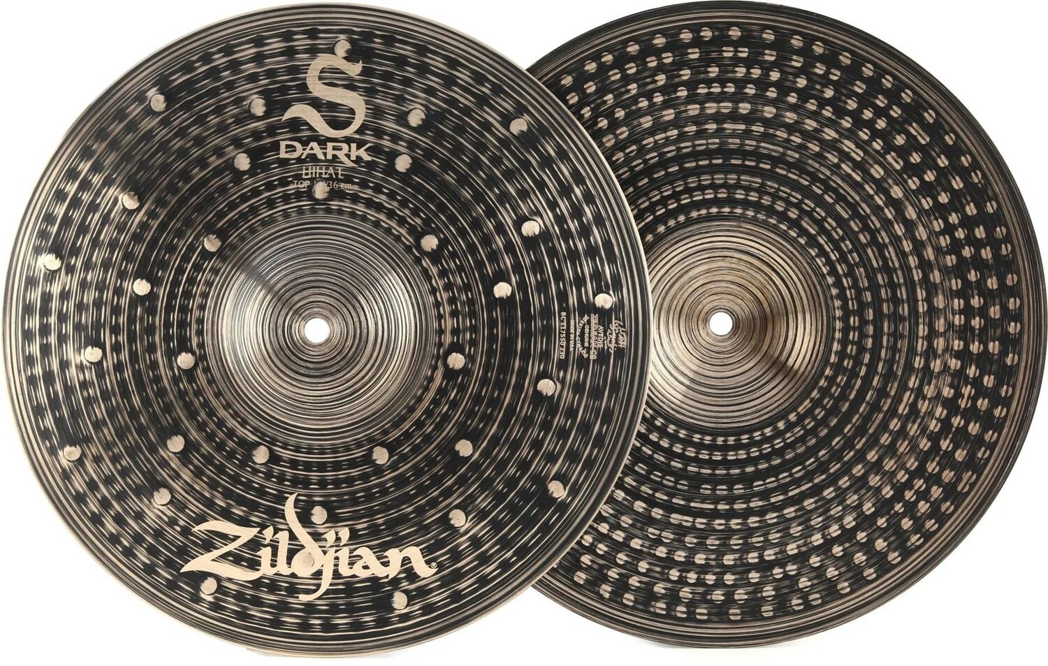 

Новые тарелки для хай-хэта Zildjian S Dark — 14 дюймов