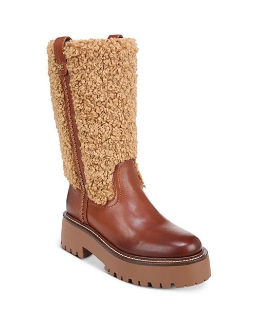 

Женские ботинки Elfie Cosy для холодной погоды Sam Edelman, цвет Brown