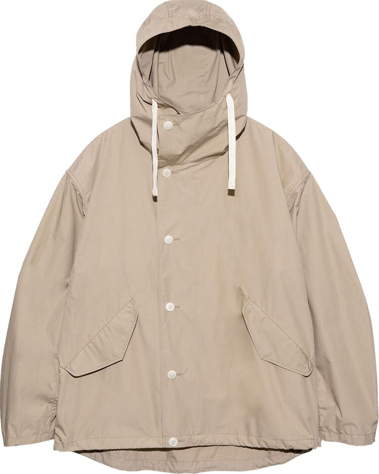 

Куртка nanamica Hooded 'Sand Beige', коричневый