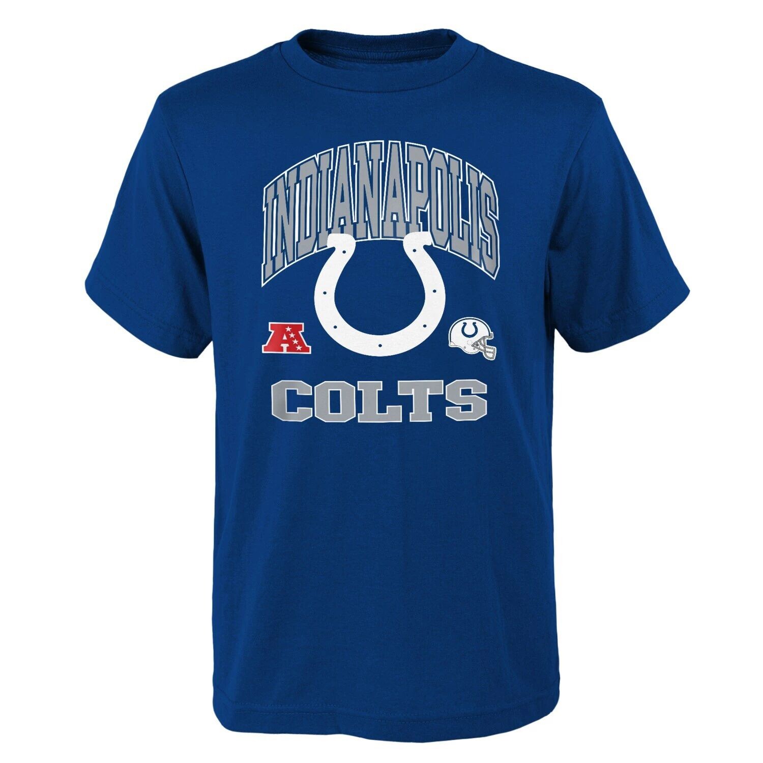 

Молодежная официальная деловая футболка Royal Indianapolis Colts Outerstuff