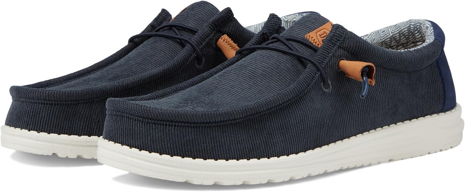 

Лоферы Wally Corduroy Hey Dude, цвет Navy 1