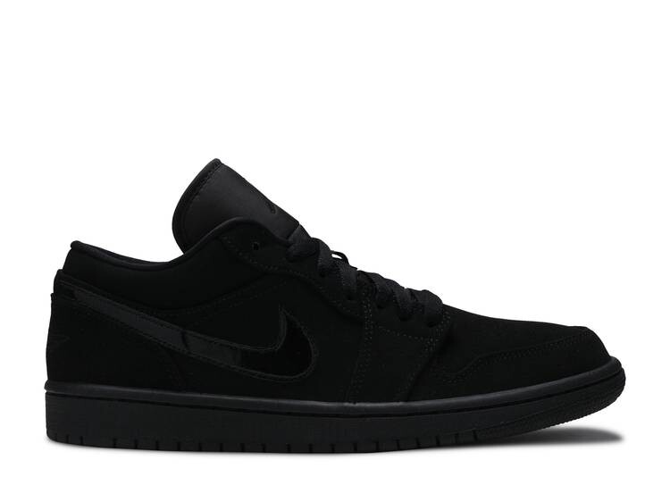 

Кроссовки AIR JORDAN 1 LOW 'TRIPLE BLACK', черный