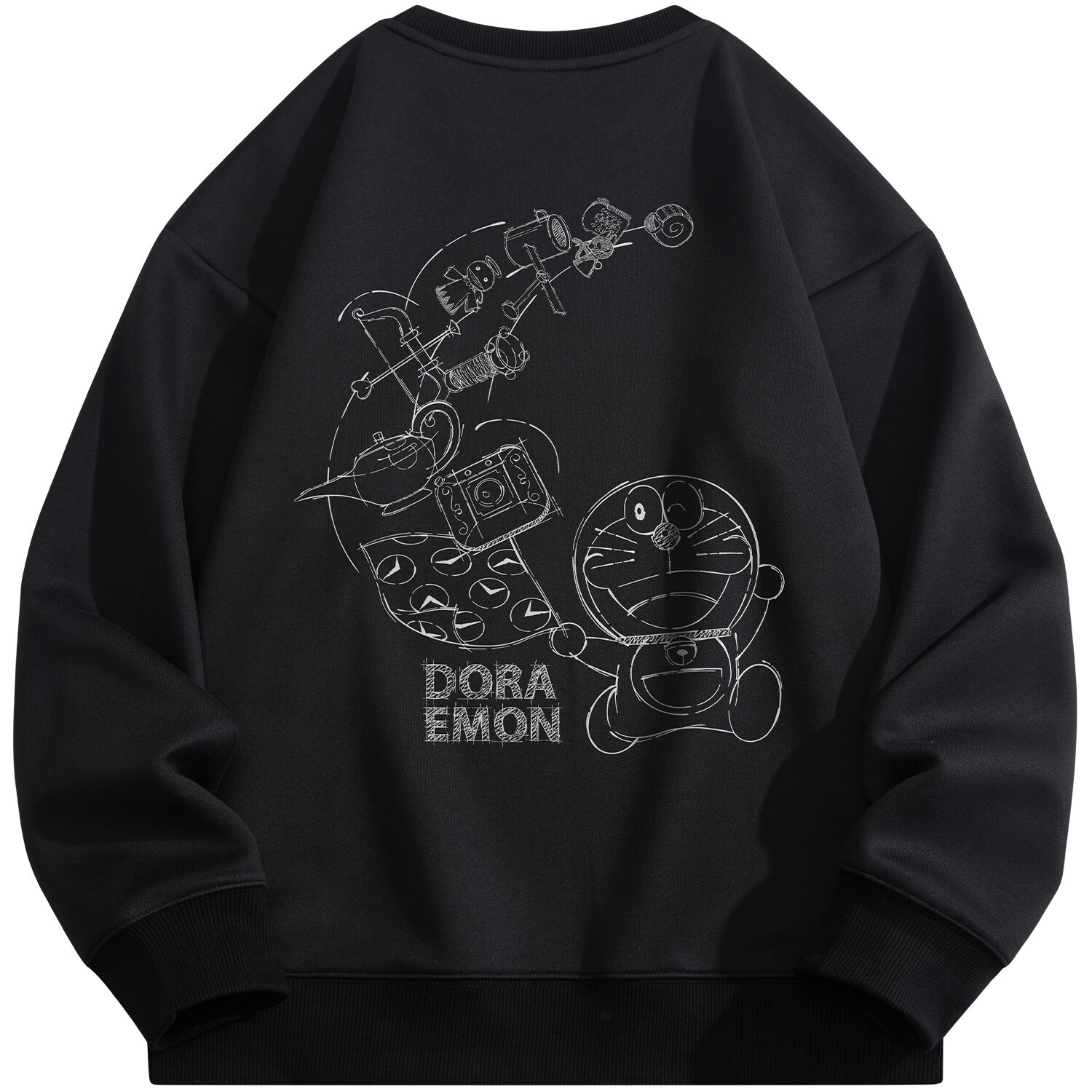 

Толстовка унисекс Doraemon, Светло-зеленый (бархатный)