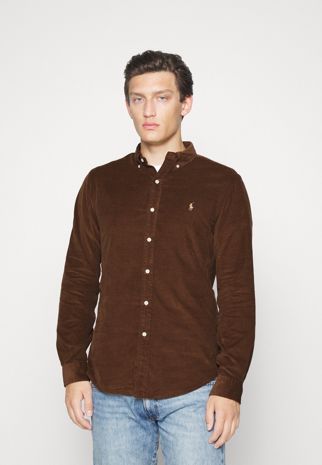 

Рубашка ДЛИННЫЙ РУКАВ Polo Ralph Lauren, шоколадный мусс