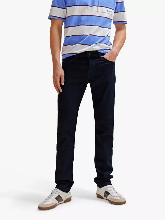 

Джинсы HUGO BOSS Boss Delaware Slim Fit, темно-синий