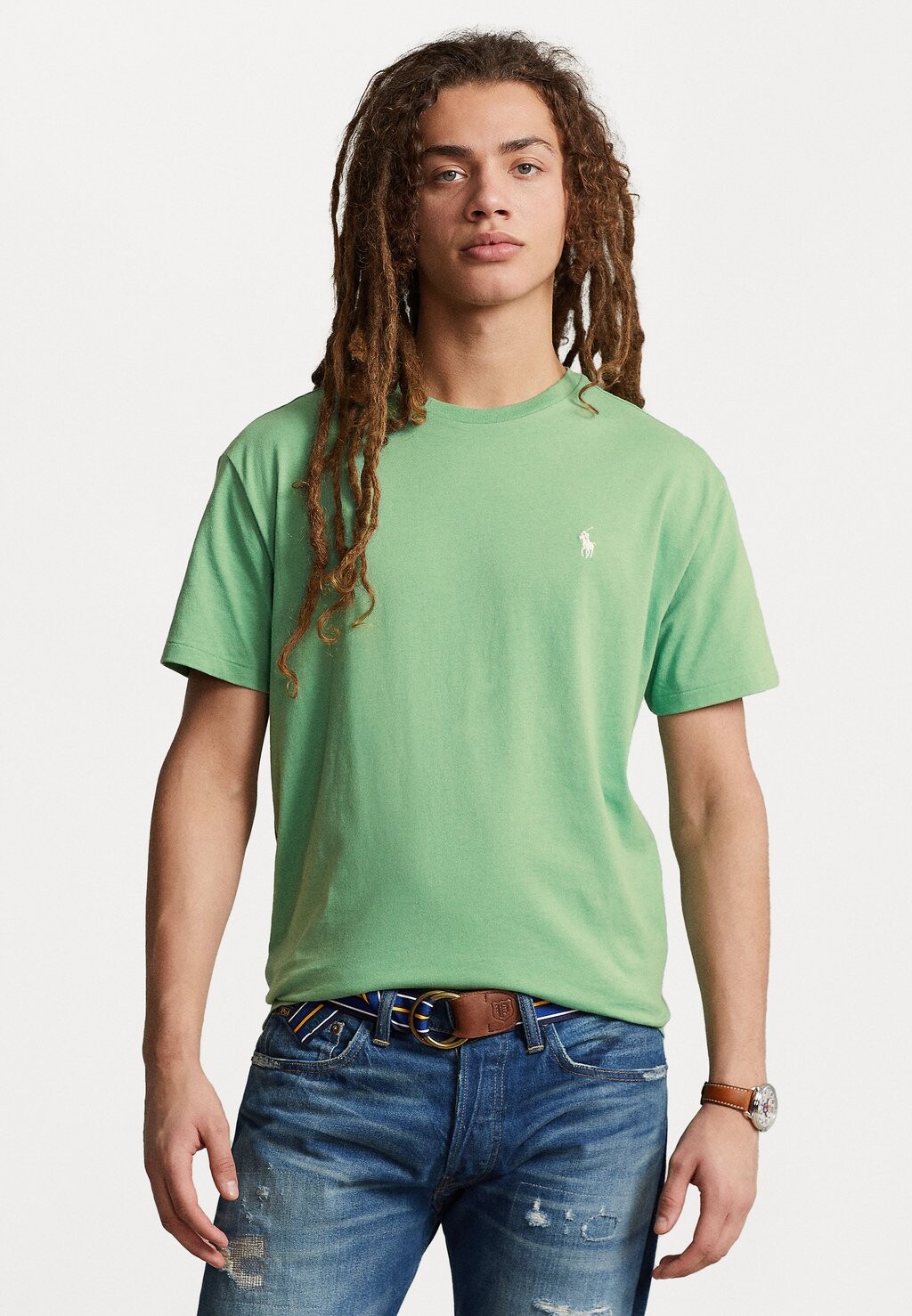 

Базовая футболка КОРОТКИЙ РУКАВ Polo Ralph Lauren, фисташковый, Зеленый