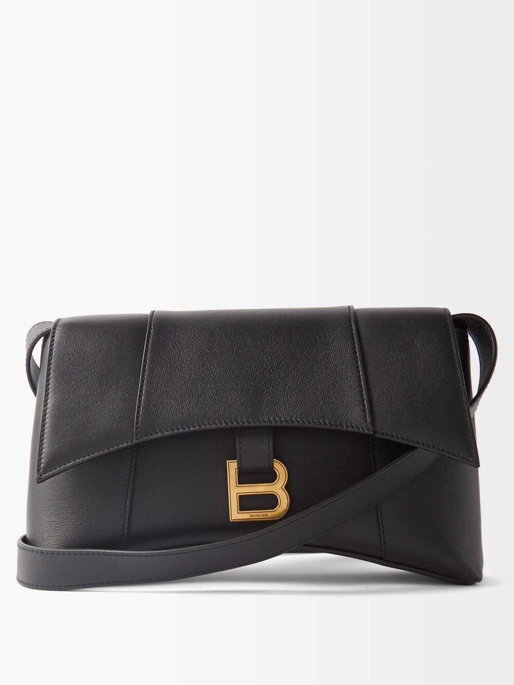 

Кожаная сумка через плечо downtown xs Balenciaga, черный