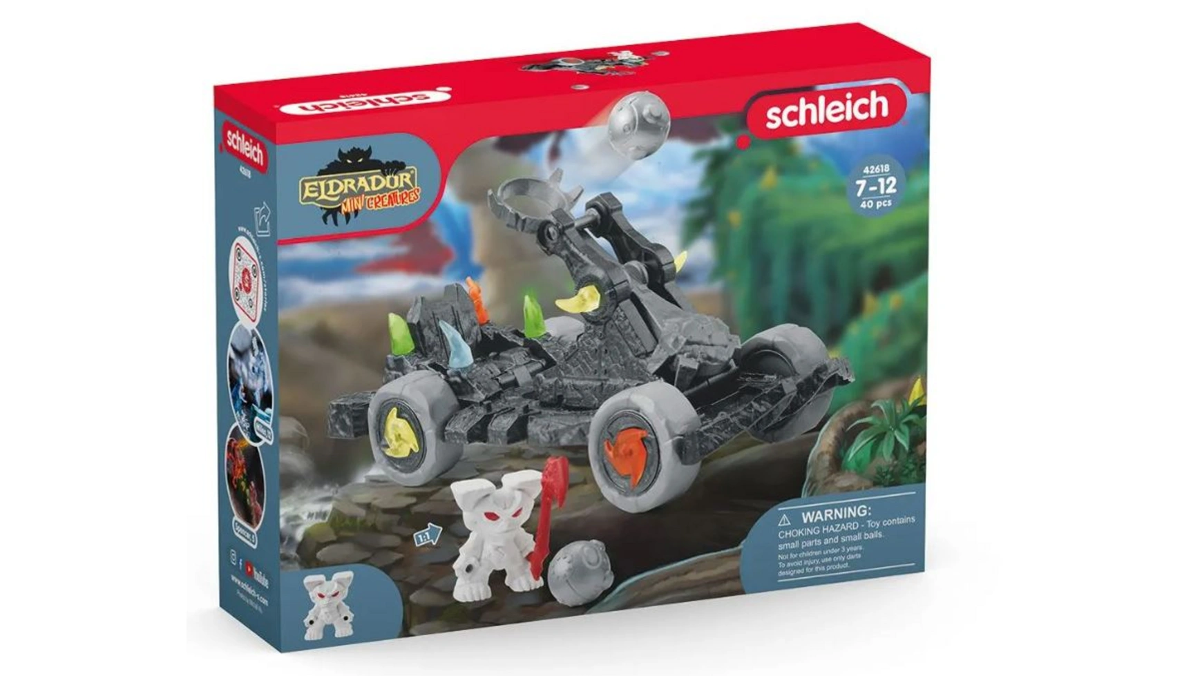 Schleich Существа Эльдрадора Катапульта с мини-существом – купить из-за  границы через сервис «CDEK.Shopping»