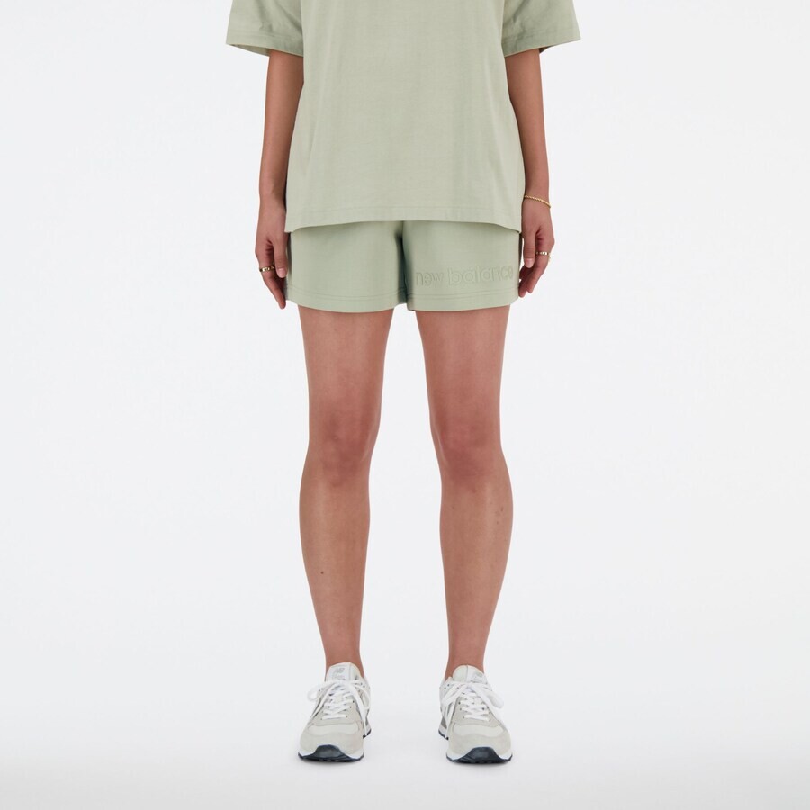 

Брюки new balance Loose fit Pants, пастельно-зеленый