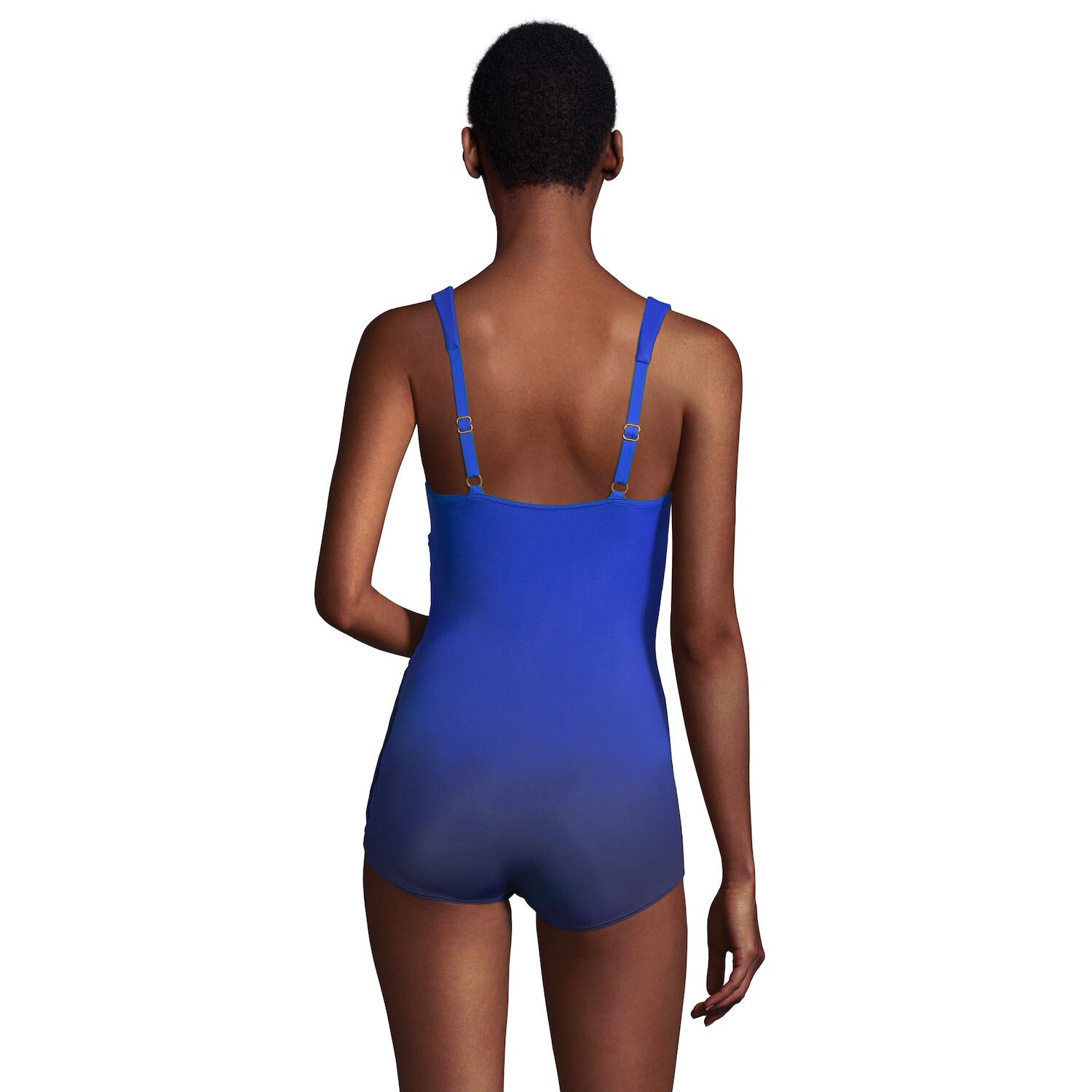 

Цельный купальник Petite Lands' End SlenderSuit с юбкой Lands' End