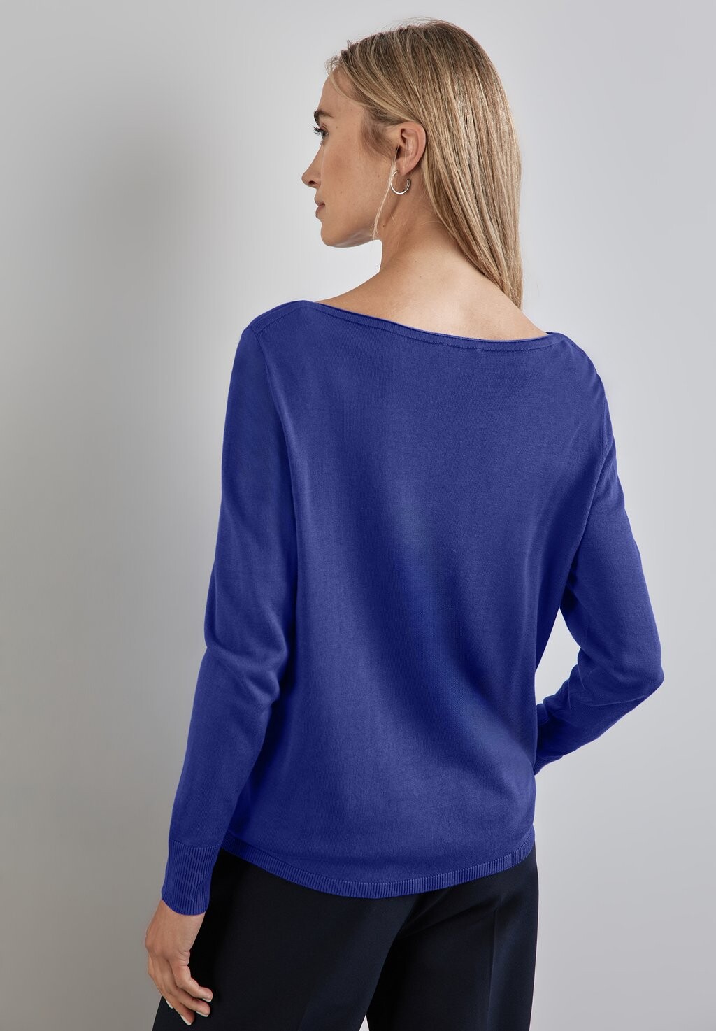 

Джемпер BASIC Street One, цвет Mottled Royal Blue