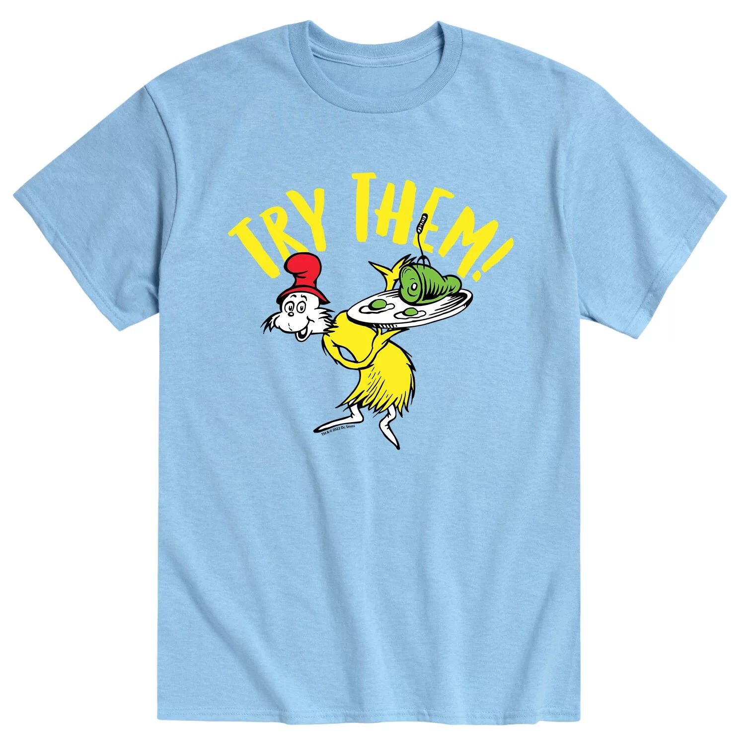 

Мужская футболка Dr. Seuss Try Them Licensed Character