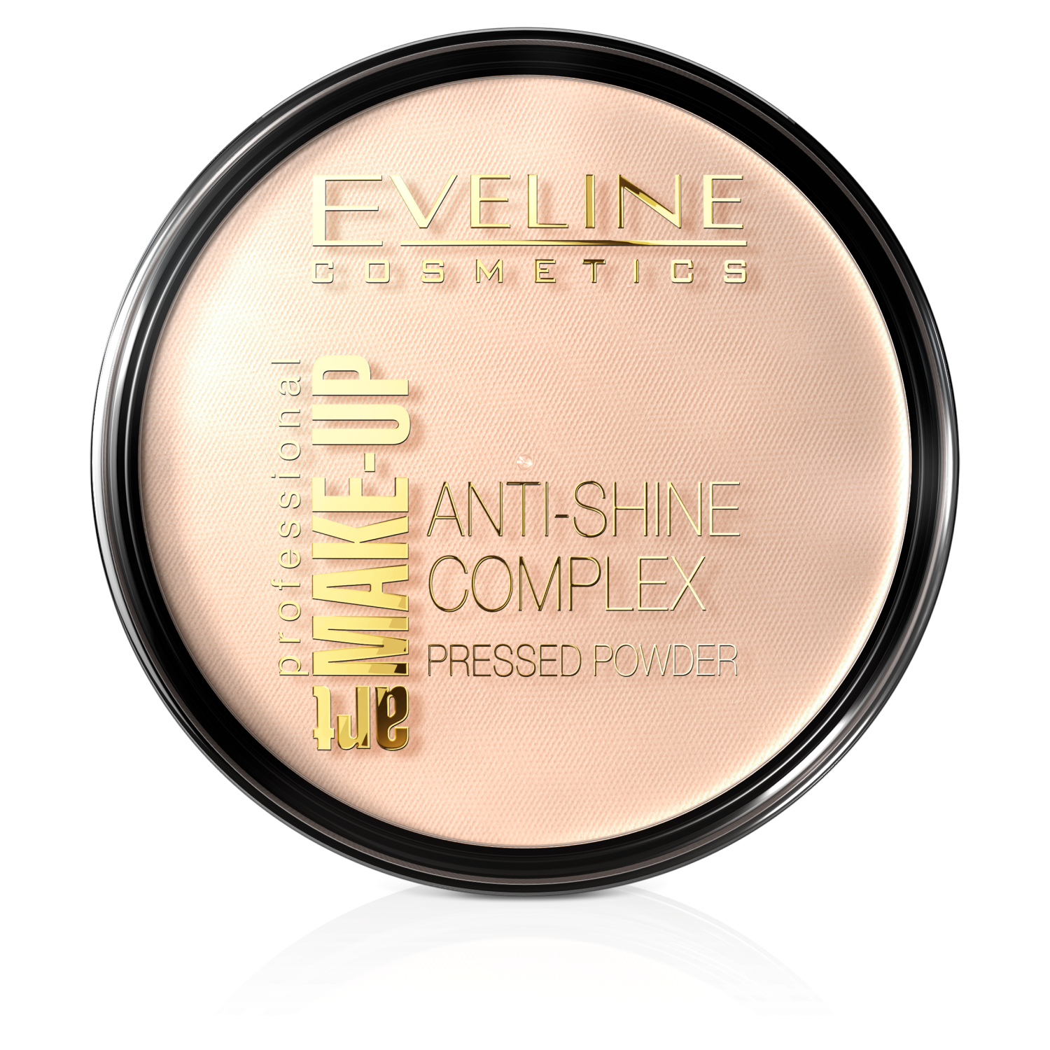 Пудра для лица натуральная 32 Eveline Cosmetics Art Make-Up Anti Shine Complex, 14 гр пудра для лица eveline anti shine complex матирующая тон 32 натуральный