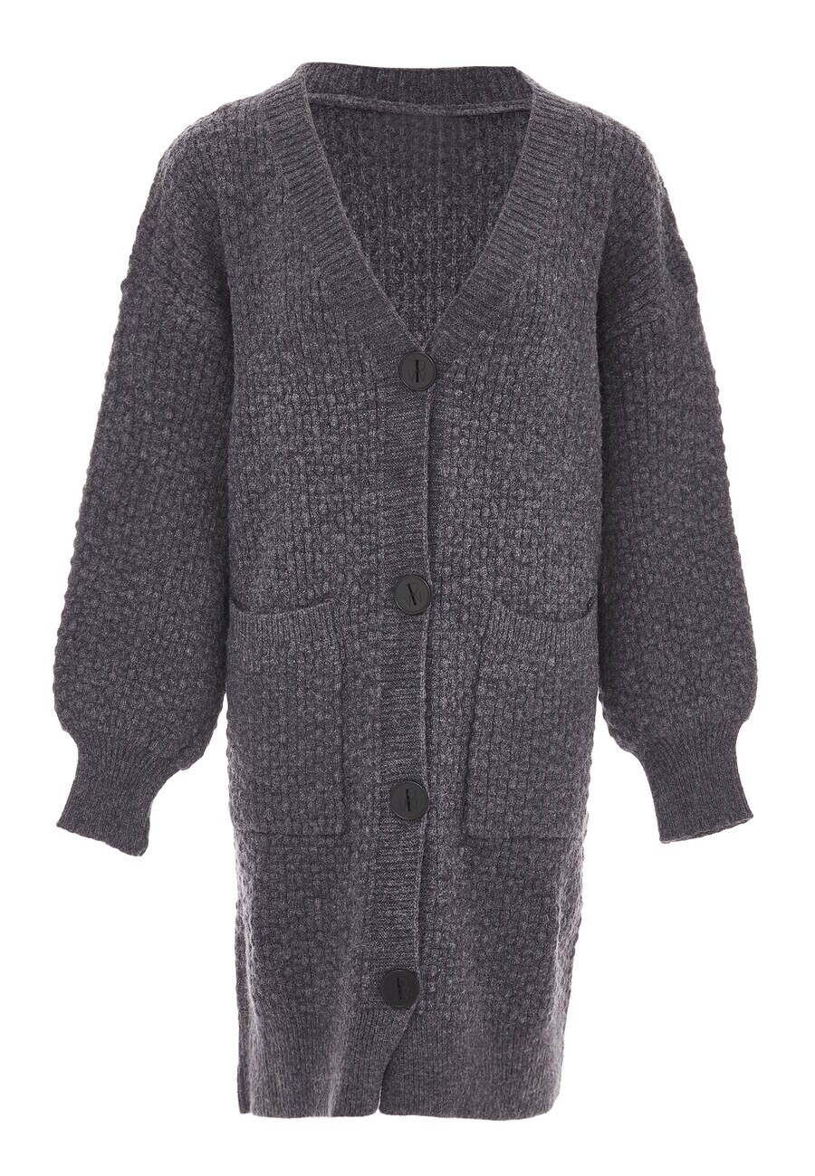 

Кардиган RISA Knit Cardigan, темно-серый